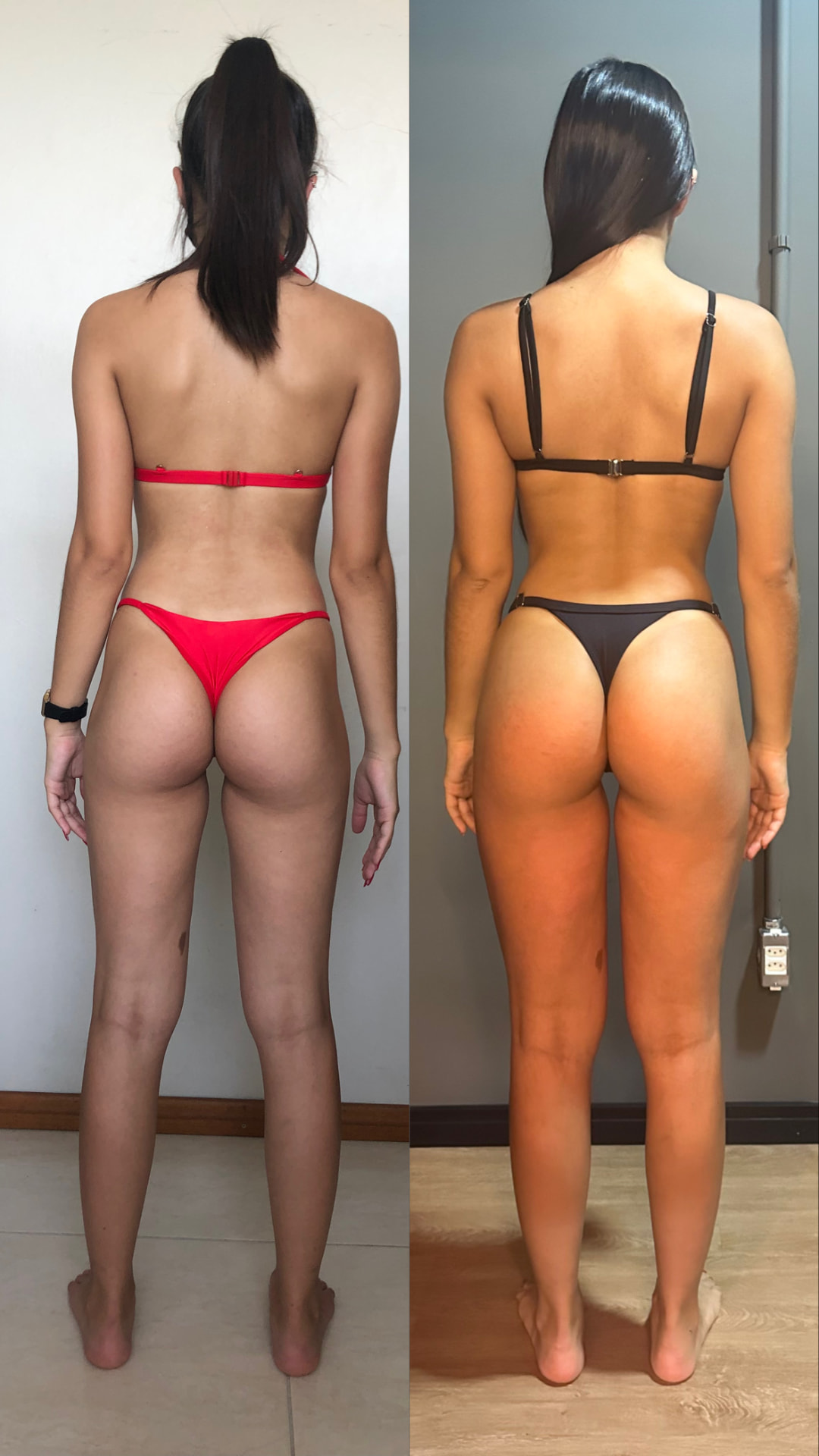 Antes e depois de Ana M., 26 após a Fórmula do Glúteo Mágico